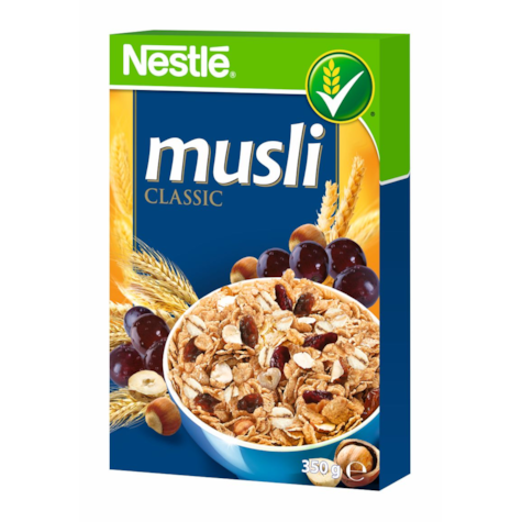 NESTLE PŁATKI MUSLI TRADYCYJNE 350g/16