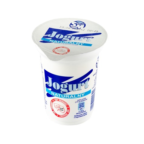 SIEDLCE JOGURT NATURA 350g/12