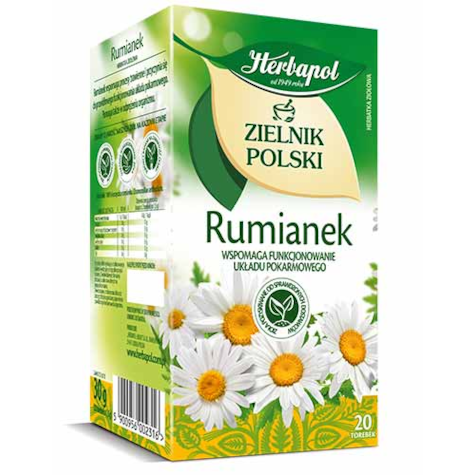 HERBAPOL HERBATA ZIELNIK POL RUMIANEK 1,5gx20t/12