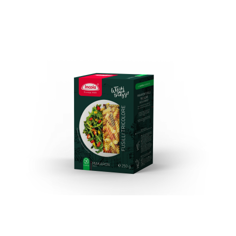 INCOLA MAKARON BEZGLUT FUSILLI TRICOL 250g/10