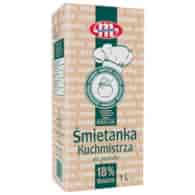 MLEKOVITA ŚMIETANKA 1L 18% KUCHMISTRZA UHT (12)