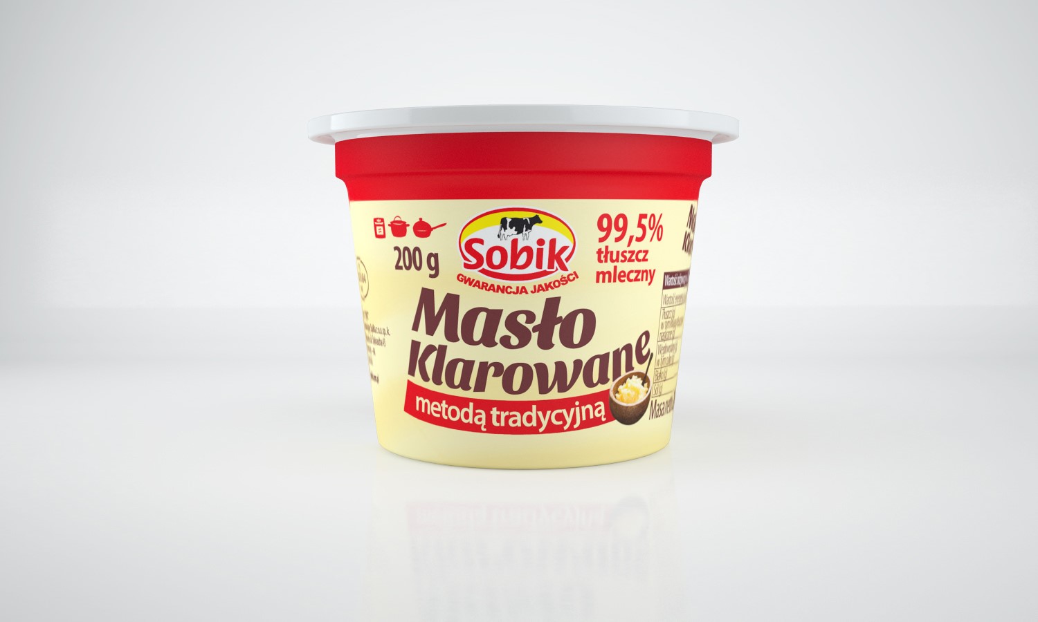 SOBIK MASŁO KLAROWANE 200g/8