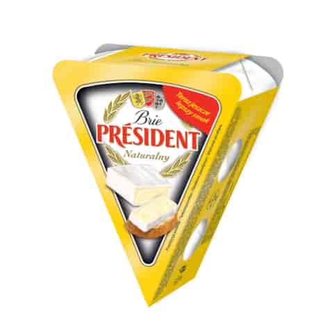 PRESIDENT BRIE 125g NATURA (12)