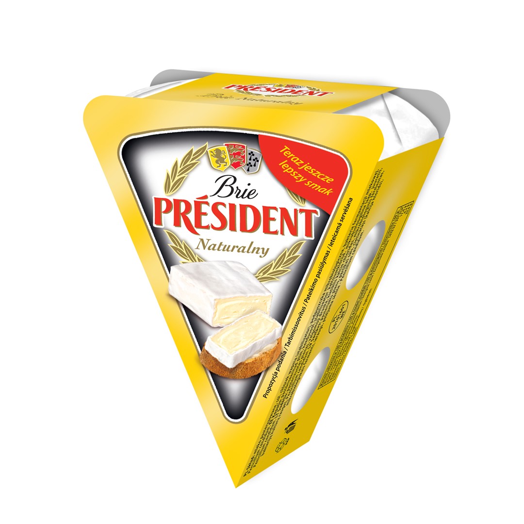 PRESIDENT BRIE 125g NATURA (12)