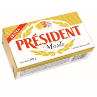 PRESIDENT MASŁO EXTRA 200g/20