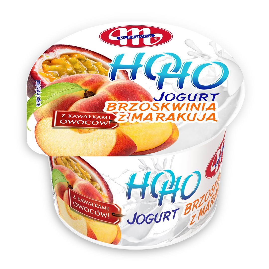 MLEKOVITA JOGURT HOHO BRZOSKWI-MARACUJA 100g/20