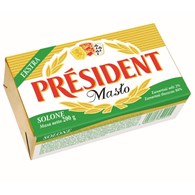 PRESIDENT MASŁO EXTRA SOLONE 200g/20