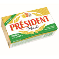PRESIDENT MASŁO EXTRA SOLONE 200g/20