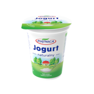PIĄTNICA JOGURT NATURALNY 2% 330g/12