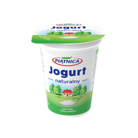 PIĄTNICA JOGURT NATURALNY 2% 330g/12