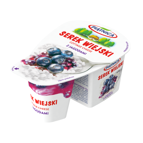 PIĄTNICA SEREK WIEJSKI OW JAGODA 150g/9