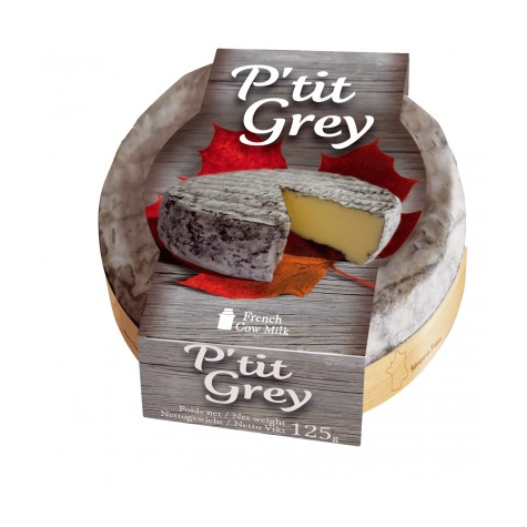TEMAR SER P'TIT GREY Z POPIOŁEM 125g/6