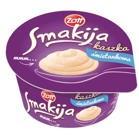 SMAKIJA KASZKA ŚMIETANKA 130g/12