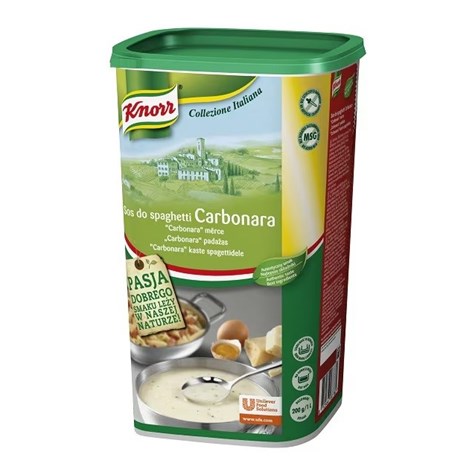 KNORR SOS DO SPAGHETTI CARBONARA 1kg/6