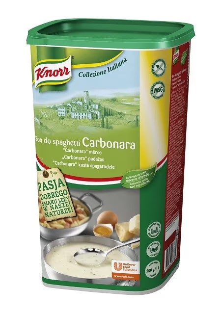 KNORR SOS DO SPAGHETTI CARBONARA 1kg/6