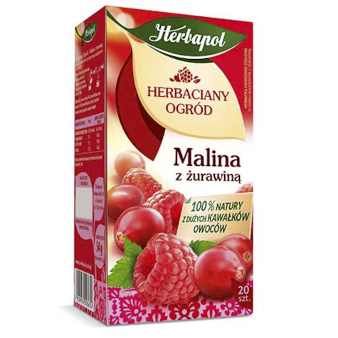 HERBAPOL HERBATA HERB OGR MALIN ŻURAW 20tor 54g/10