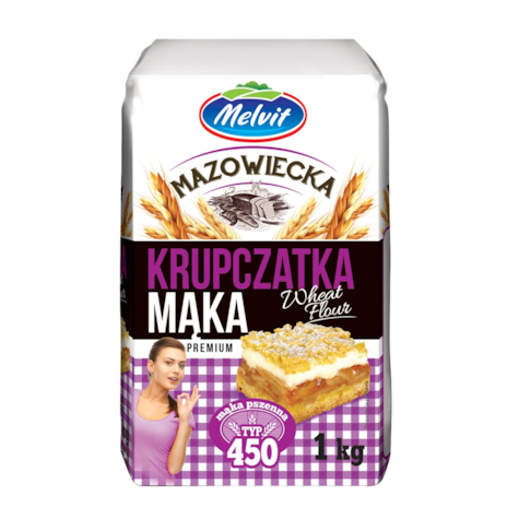 MELVIT MĄKA KRUPCZATKA 1kg/10