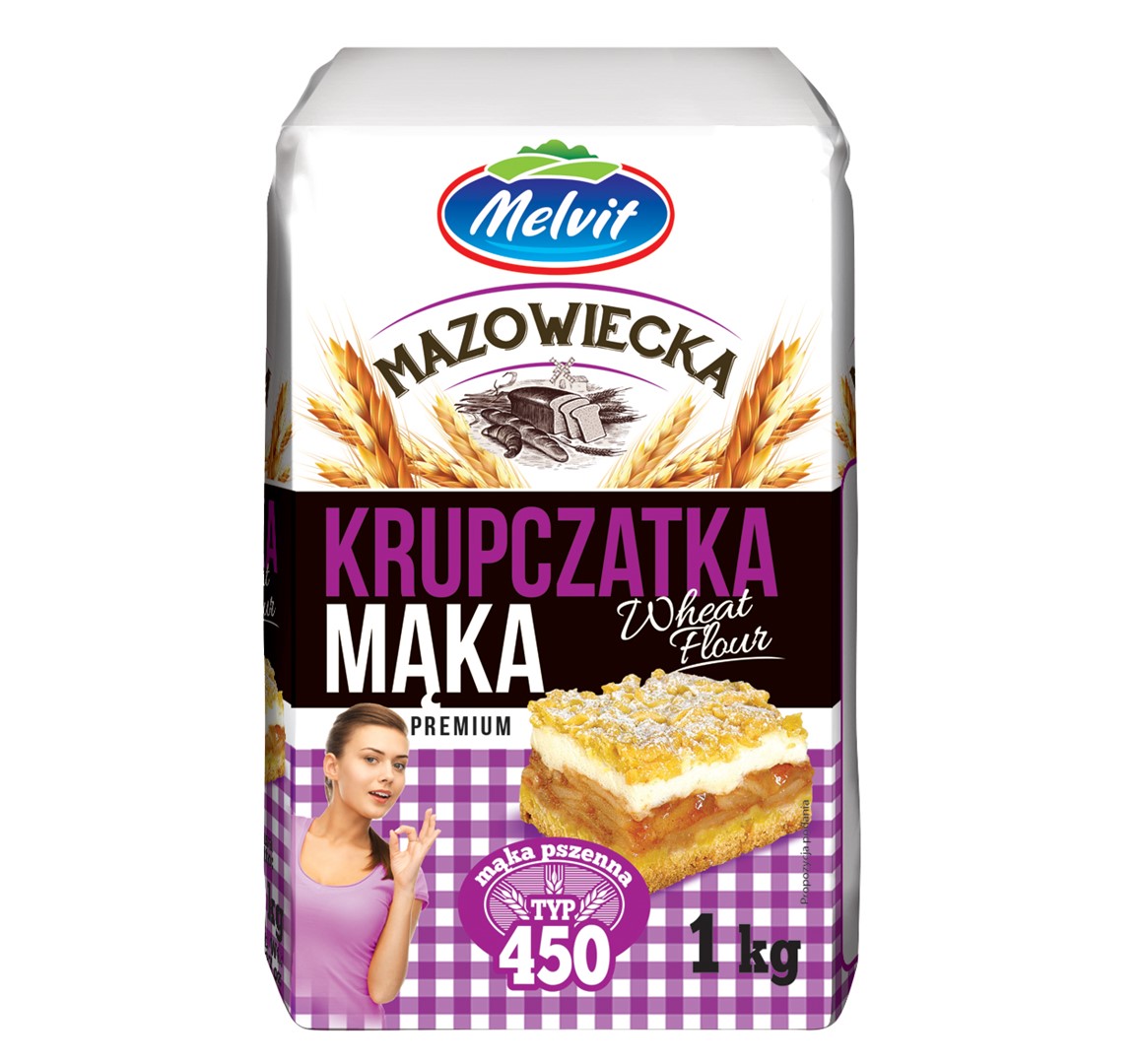 MELVIT MĄKA KRUPCZATKA 1kg/10