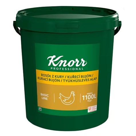 KNORR ROSÓŁ Z KURY 1-2-3 16,5kg baza