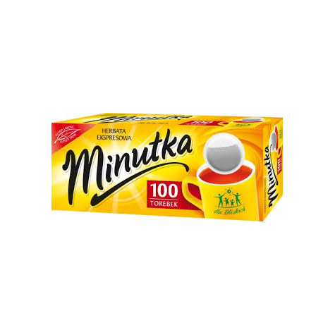 MINUTKA HERBATA CZARNA 100 torebek x 1,4g (5)