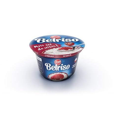 ZOTT BELRISO STANDARD 200g/12 wiśnia/malina