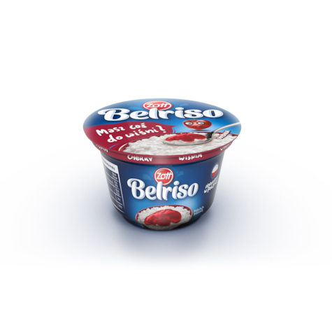 ZOTT BELRISO STANDARD 200g/12 wiśnia/malina
