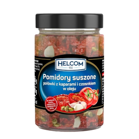 GREEK POMIDORY SUSZONE Z KAPAR I CZOS 327ml/150g/8