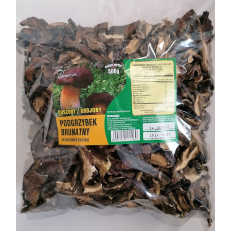 SEWERYN GRZYBY SUSZONE KROJONE PODGRZYBEK 500g/10