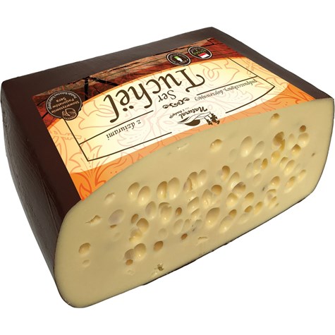 SER TUCHEL Z DZIURAMI ok. 4kg NATURAL połówka