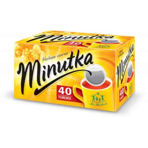 MINUTKA HERBATA CZARNA 40 torebek x 1,4g (12)