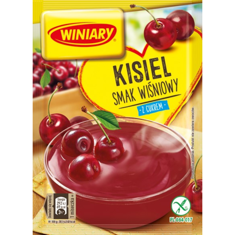 WINIARY KISIEL 77g WIŚNIA Z CUKREM (25)