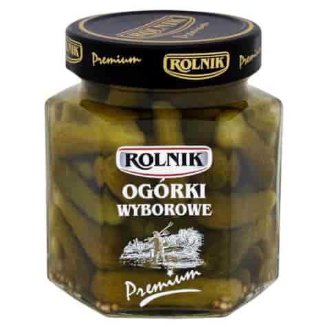 ROLNIK OGÓRKI WYBOROWE MINI KORNISZO 295g/150g (6)