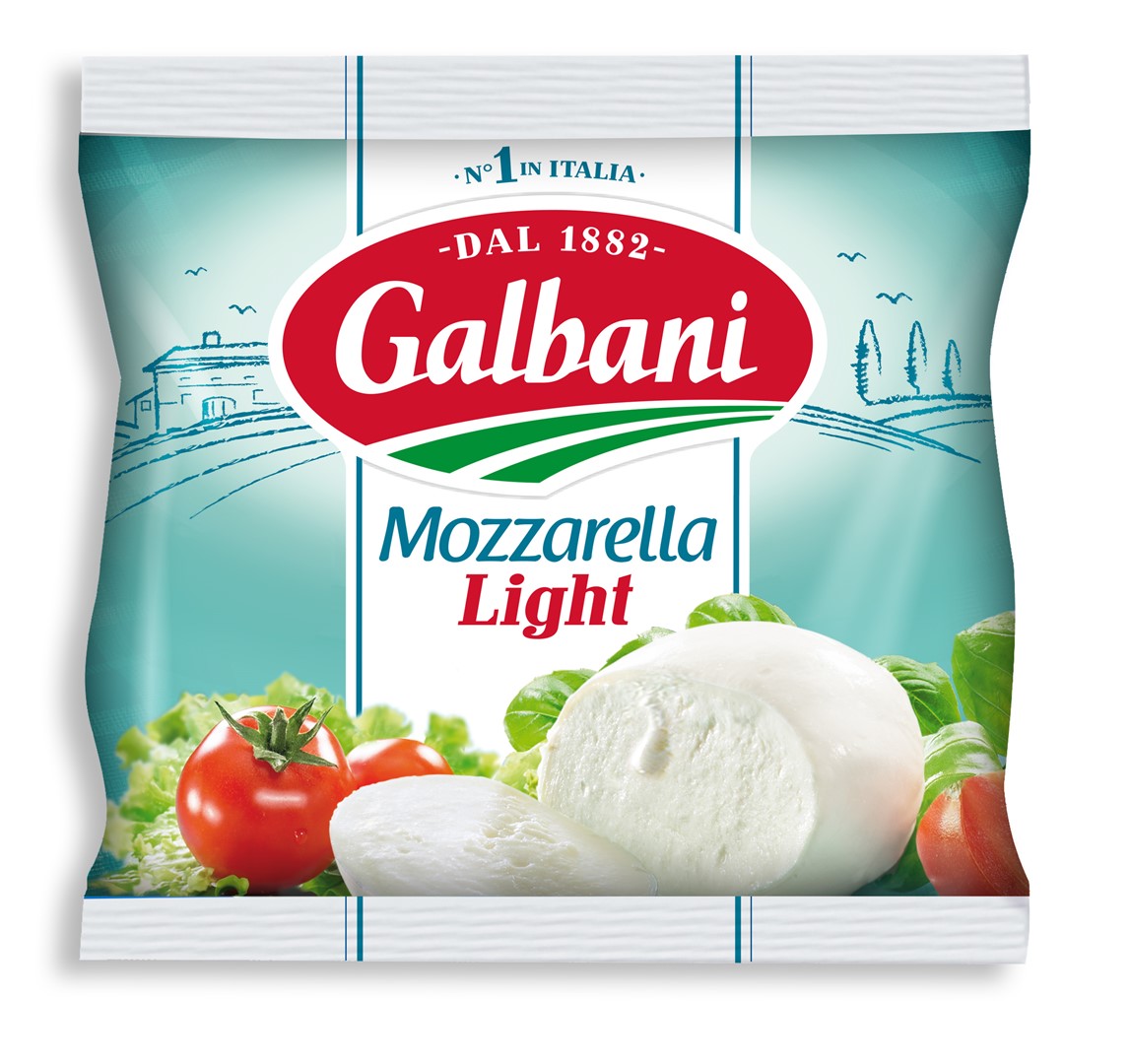 GALBANI MOZZARELLA SANTA LUCIA 125g/12 LIGHT