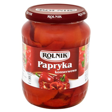 ROLNIK PAPRYKA ĆWIARTKI 650g/300g (6)
