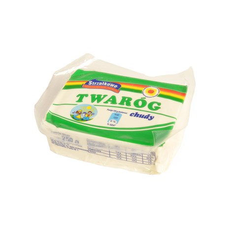 STRZAŁKOWO TWARÓG CHUDY próżnia 250g/40