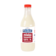 POLMLEK MLEKO KONECKIE 1L 3,5% (6) butelka