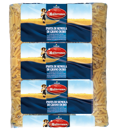 GREEK MAKARON RURKI PENNE RIGATE 5kg/3 Mediterran