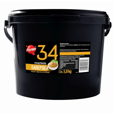 FANEX MUSZTARDA 5,8kg SAREPSKA