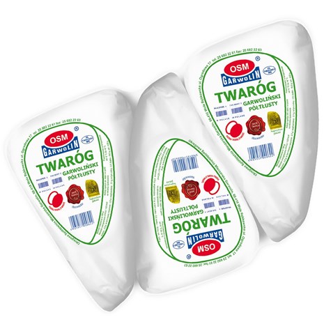 GARWOLIN TWARÓG TRÓJPAK PÓŁTŁUST pergamin ok 1,7kg