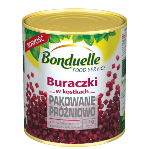 BOND Puszka BURAKI W KOSTKACH PRÓŻ 2295g/1950g/3