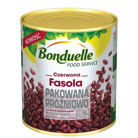 BOND Puszka CZERWONA FASOLA PAK PRÓŻN 3100ml/3