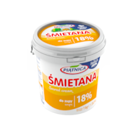 PIĄTNICA HORECA ŚMIETANA 1L 18% (6)