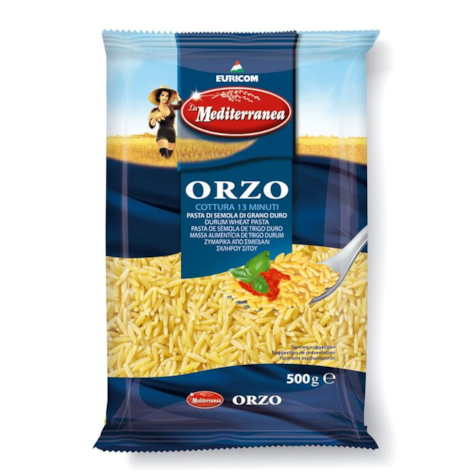 GREEK MAKARON ORZO 500g/24 Mediterranea