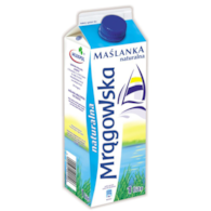 MRĄGOWSKA MAŚLANKA NATURALNA 1L/10