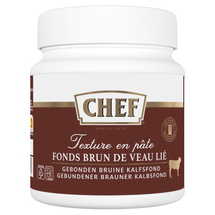 CHEF FOND W PAŚCIE CIELĘCY CIEMNY 0,60kg/6 bez sol