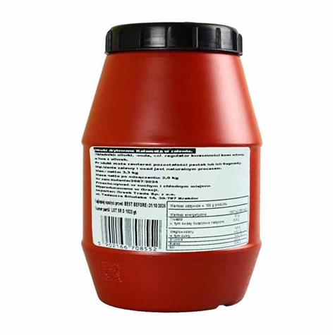 GREEK OLIWKI KALAMATA DRYLOWANE 3,3kg/2kg BIDON