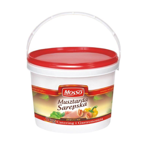 MOSSO MUSZTARDA SAREPSKA 5kg wiadro