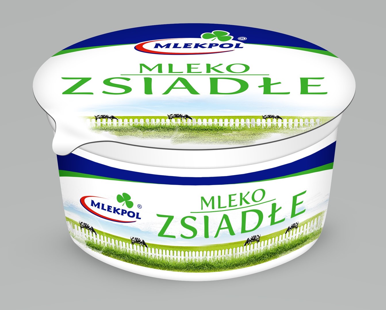 MLEKPOL MLEKO ZSIADŁE 380g/6 miska