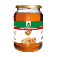 HUGLI MIÓD WIELOKWIATOWY 1,2kg/4