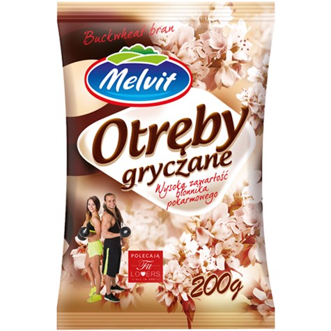 MELVIT OTRĘBY GRYCZANE PRAŻONE 200g/12